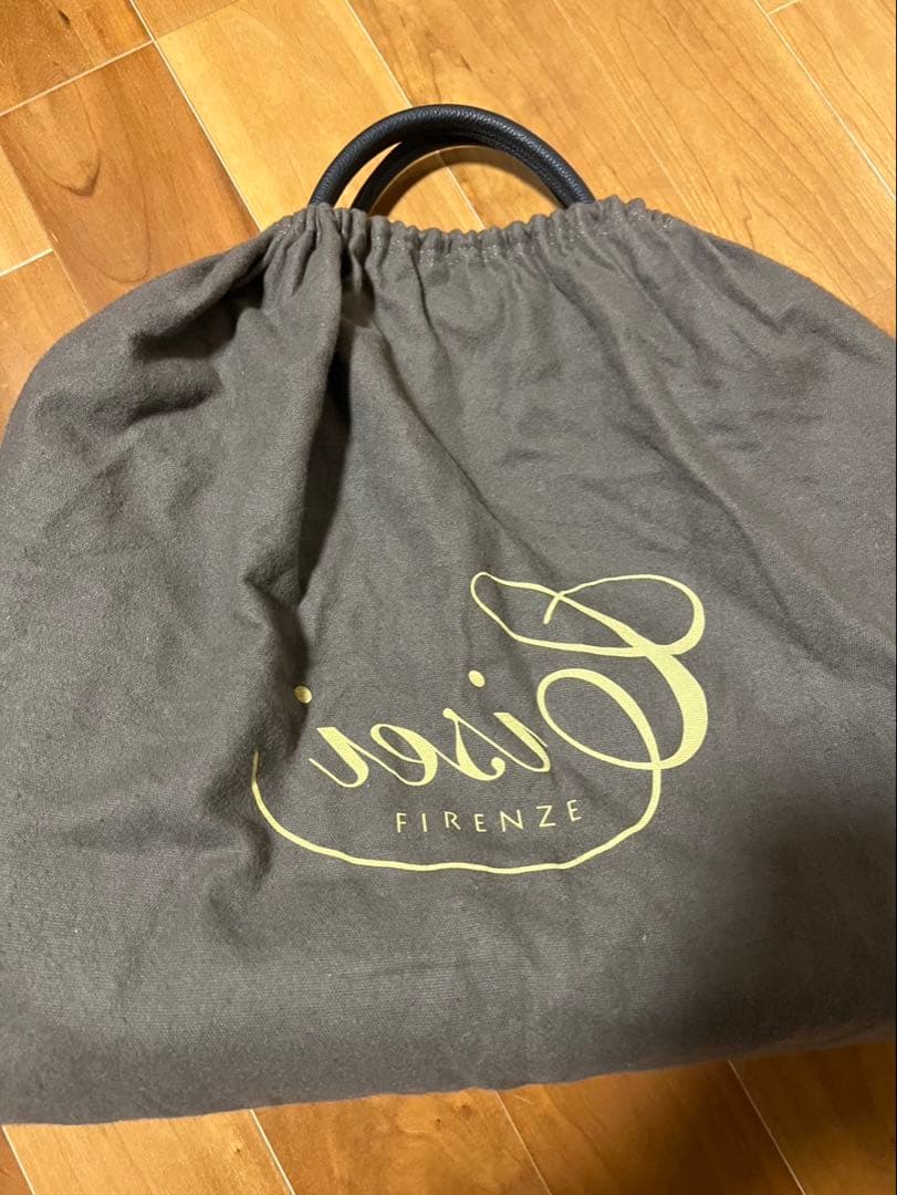 Cisei guji別注 901 シュリンクレザーブリーフケース　ネイビー