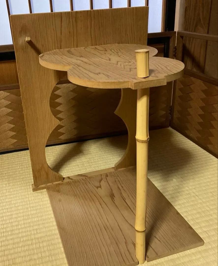 茶道具　棚：淡々斎好み　瓢棚写