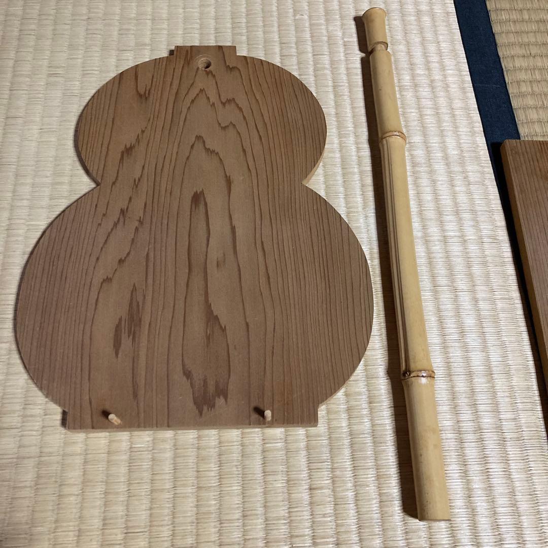 茶道具　棚：淡々斎好み　瓢棚写