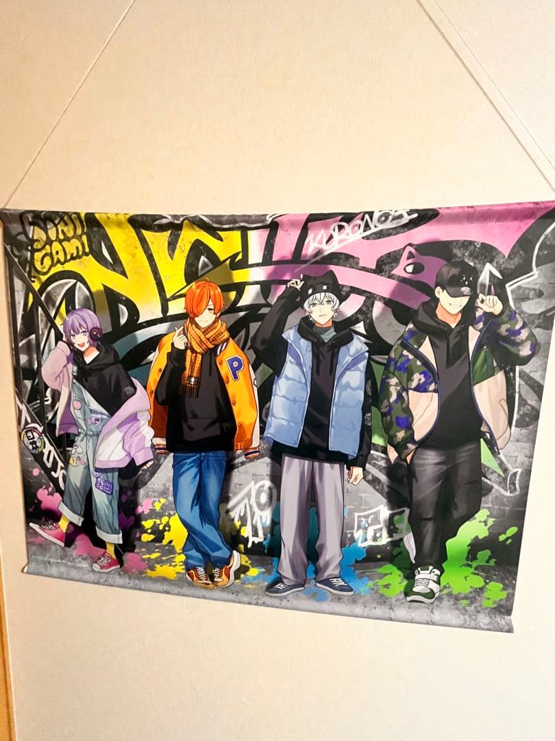 日常組ZOZOTOWNコラボタペストリー