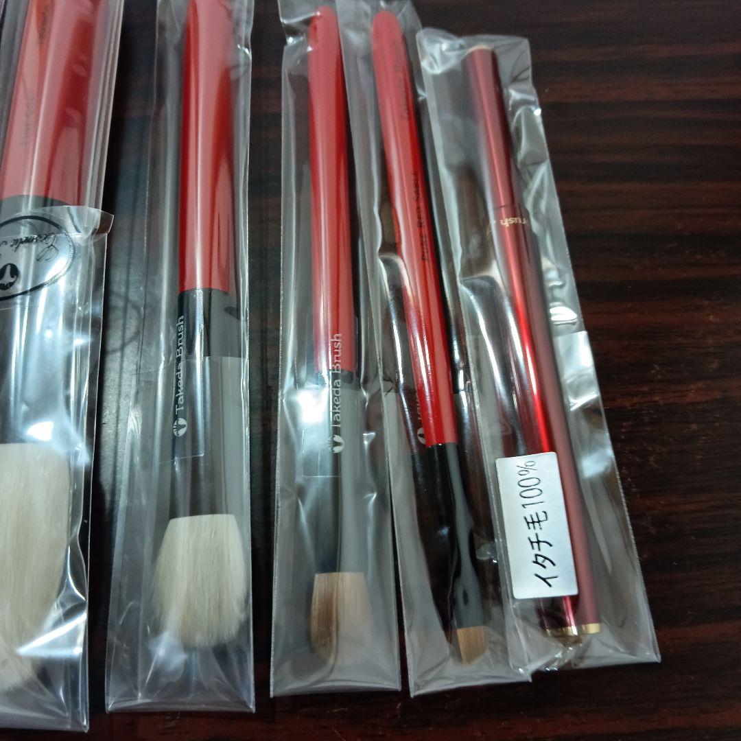 10-10　竹田ブラシ　熊野筆　椿シリーズ　他6本セット　未開封品