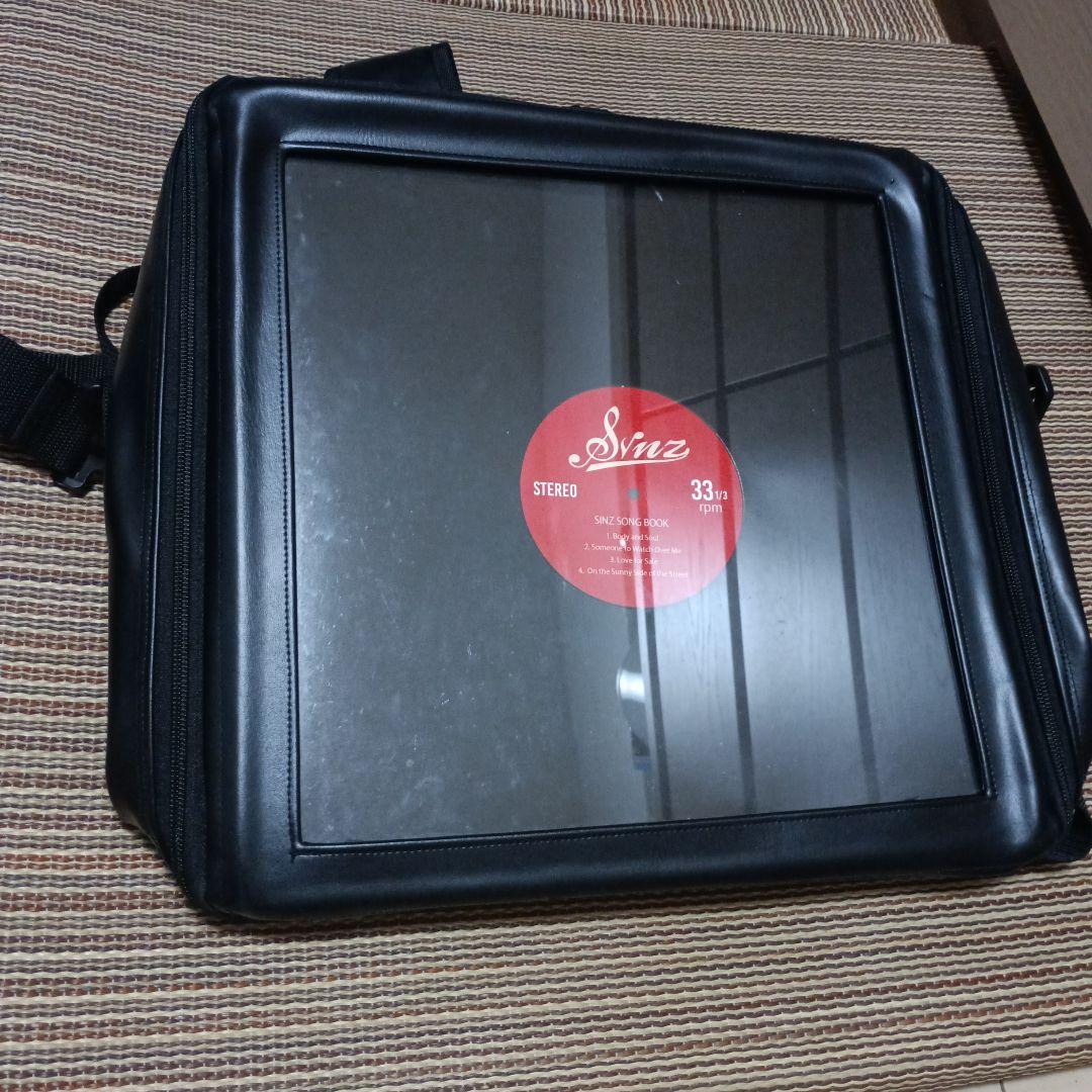 Sinz レコードバッグ 33rpm用 diskunion　黒ブラック　完売品