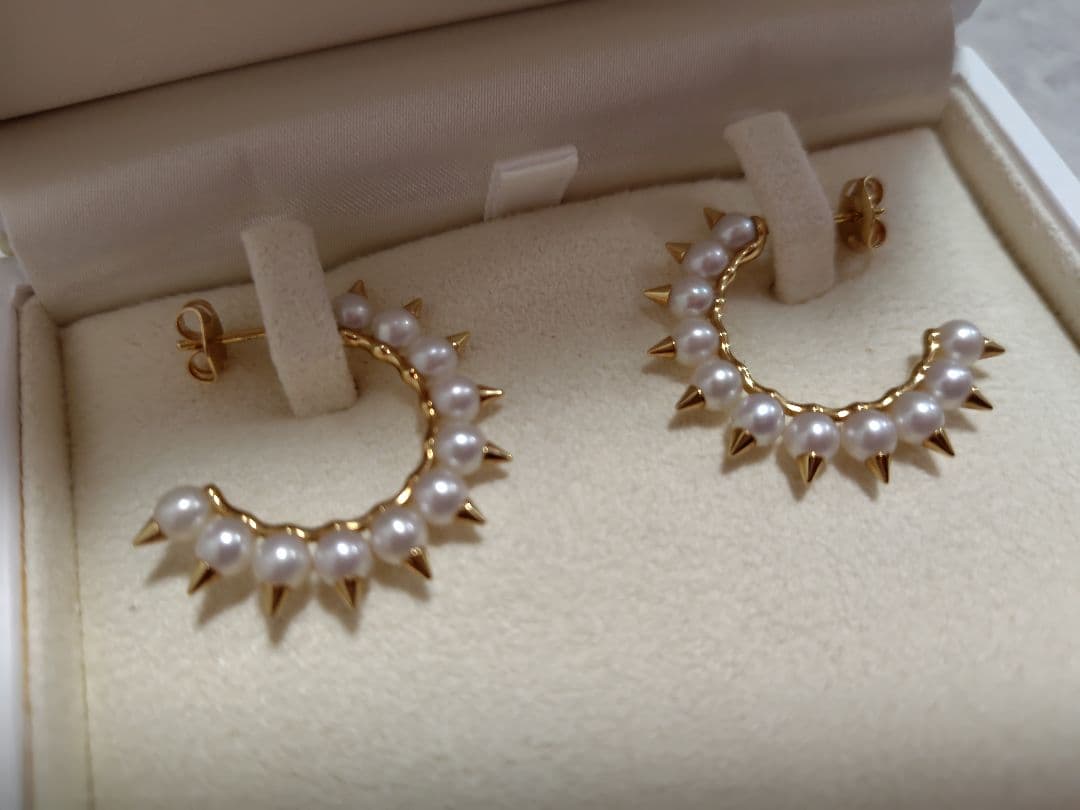 TASAKI デインジャートライブ イヤリング　ピアス　YG タサキ