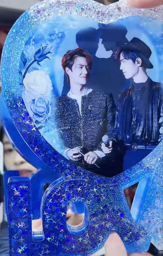 新作 王一博 肖戦 超大Loveスタンド　置物 3点セット❣️確認用❣️0108