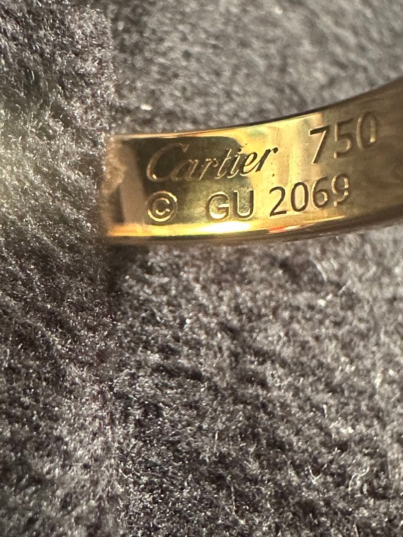 Cartier 750ハッピーバースデイリング　サイズ59(19号)