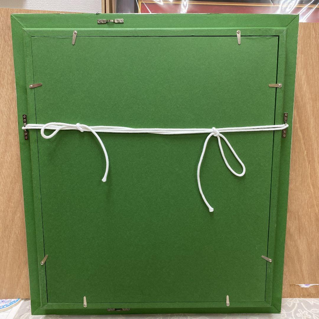 油絵絵画　中原脩(中川脩)　花飾りのプロフィール　油絵