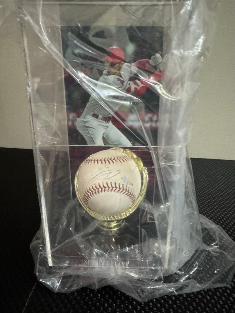 【希少】大谷翔平 直筆サインボール MLBデビュー額縁セット MLBホログラム