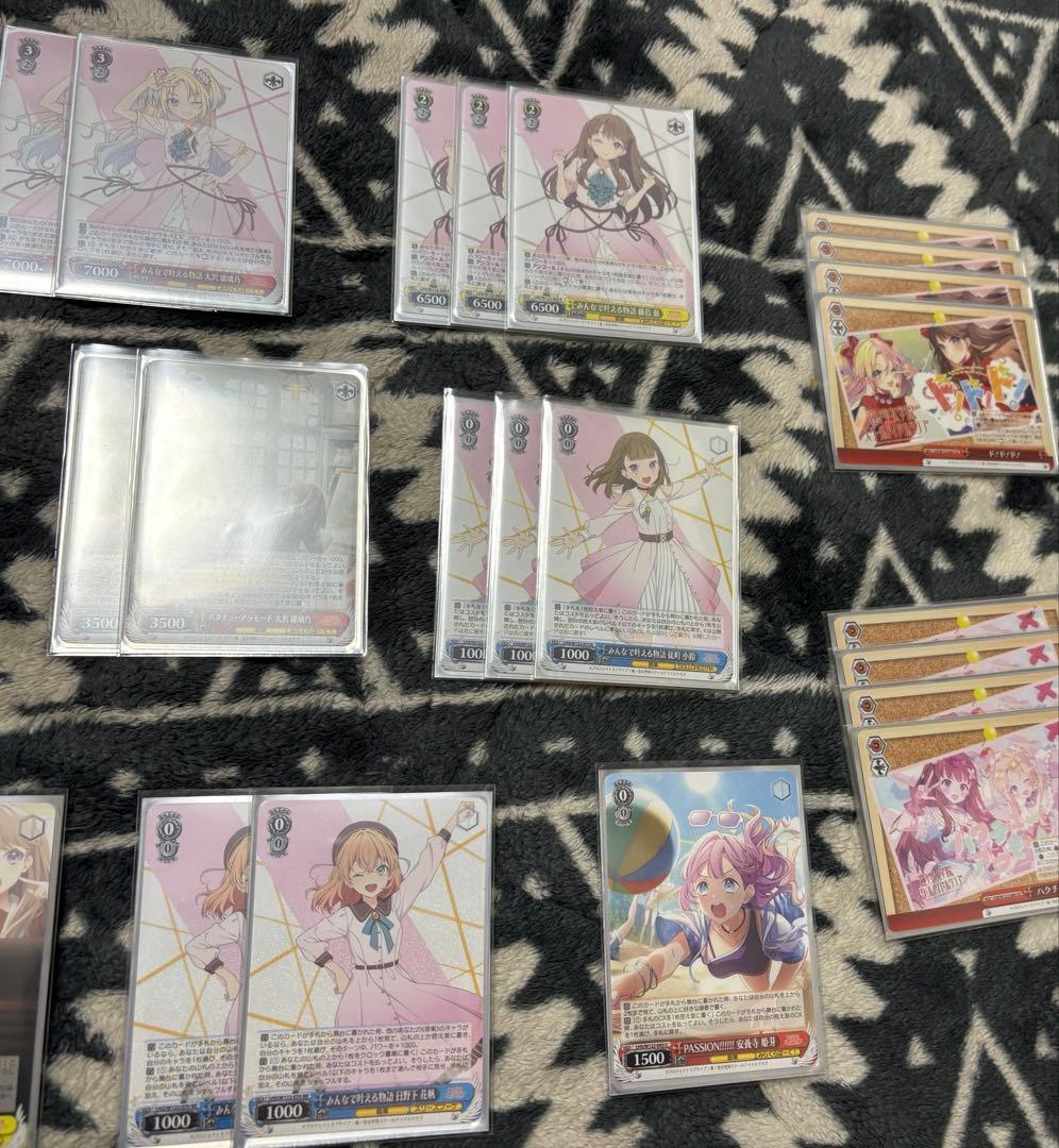 蓮ノ空8電源 ヴァイスシュバルツ デッキ＋パーツ　最終値下げ