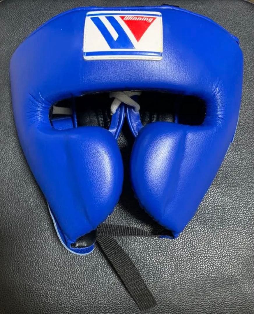 Winning ヘッドギア 青 size M