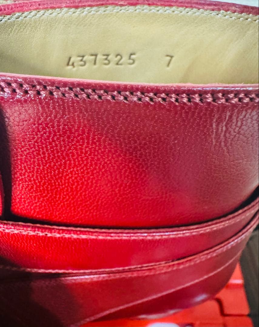 【ポールカージー】ミケーレ グッチ タイガーバックル ヒールブーツ