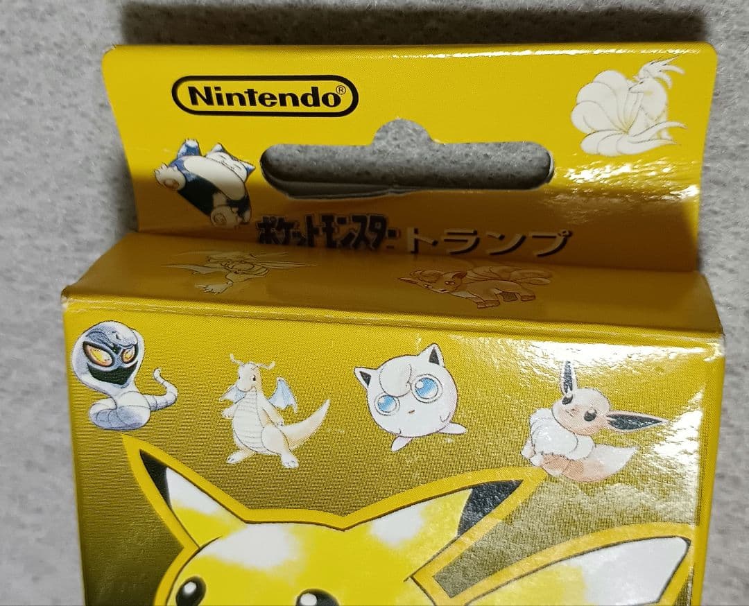 【未使用】初代ポケットモンスター トランプ　ピカチュウバージョン