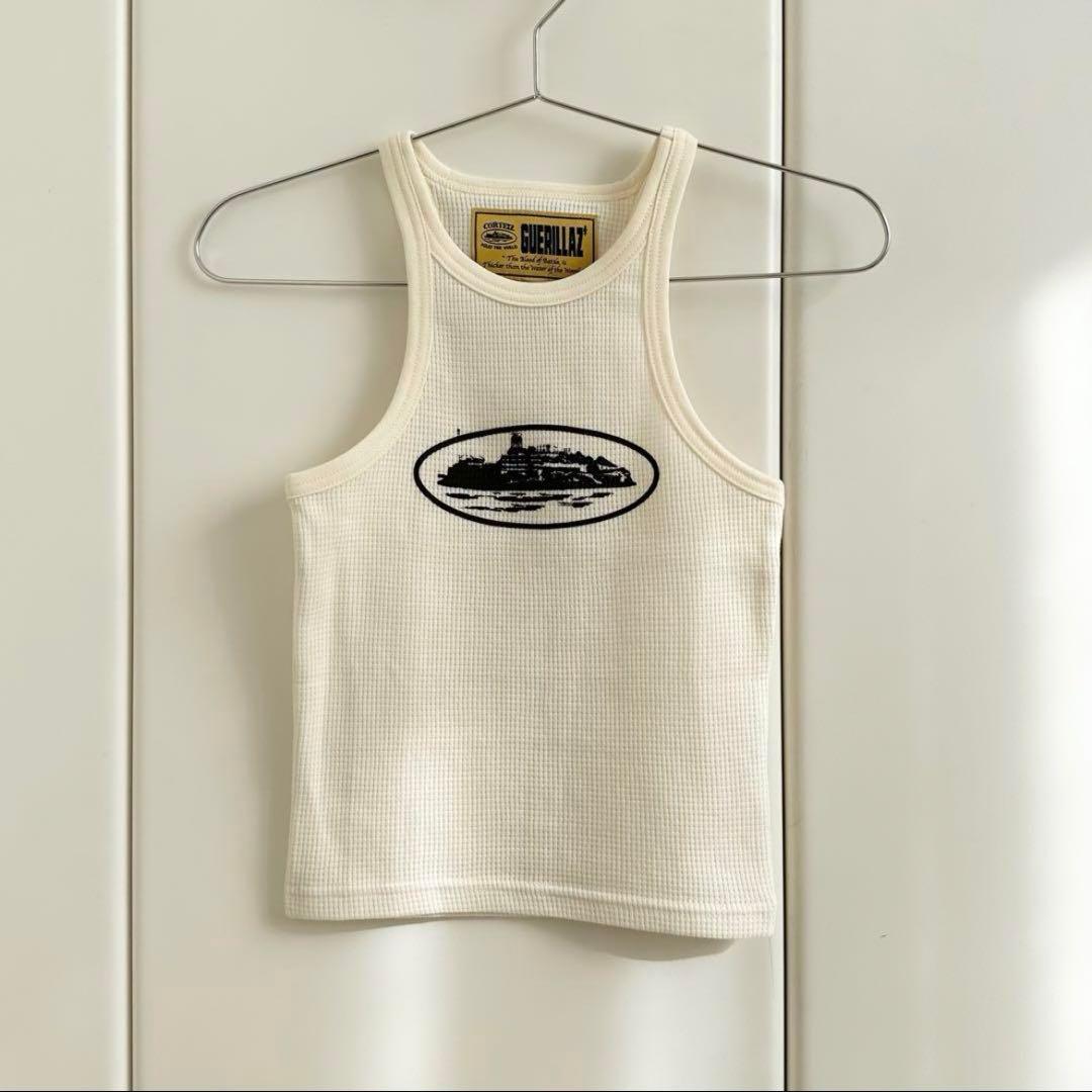 lanaちゃん着用色違い Corteiz Womens Tank Topホワイト