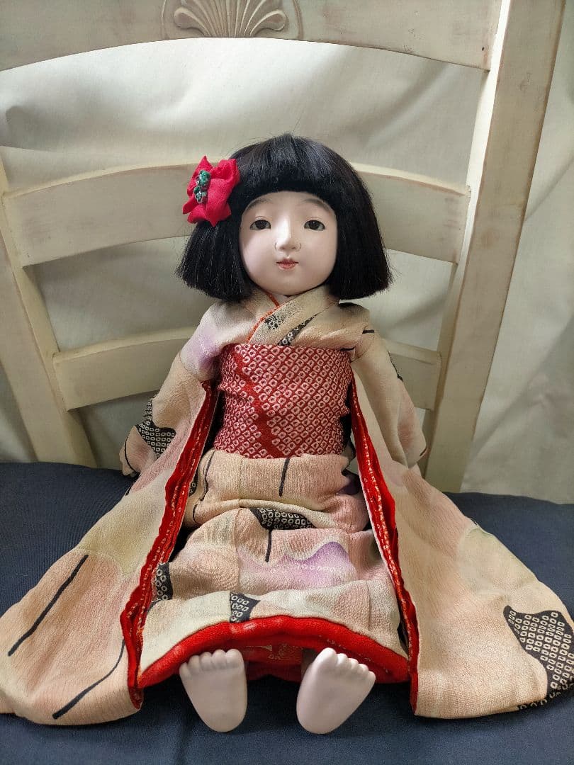 樫村瑞観　市松人形