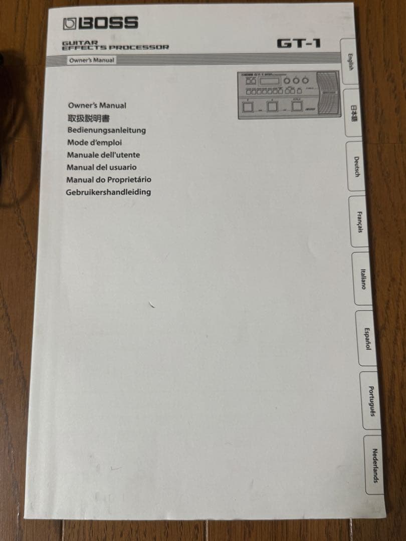 BOSS GT-1 マルチエフェクター