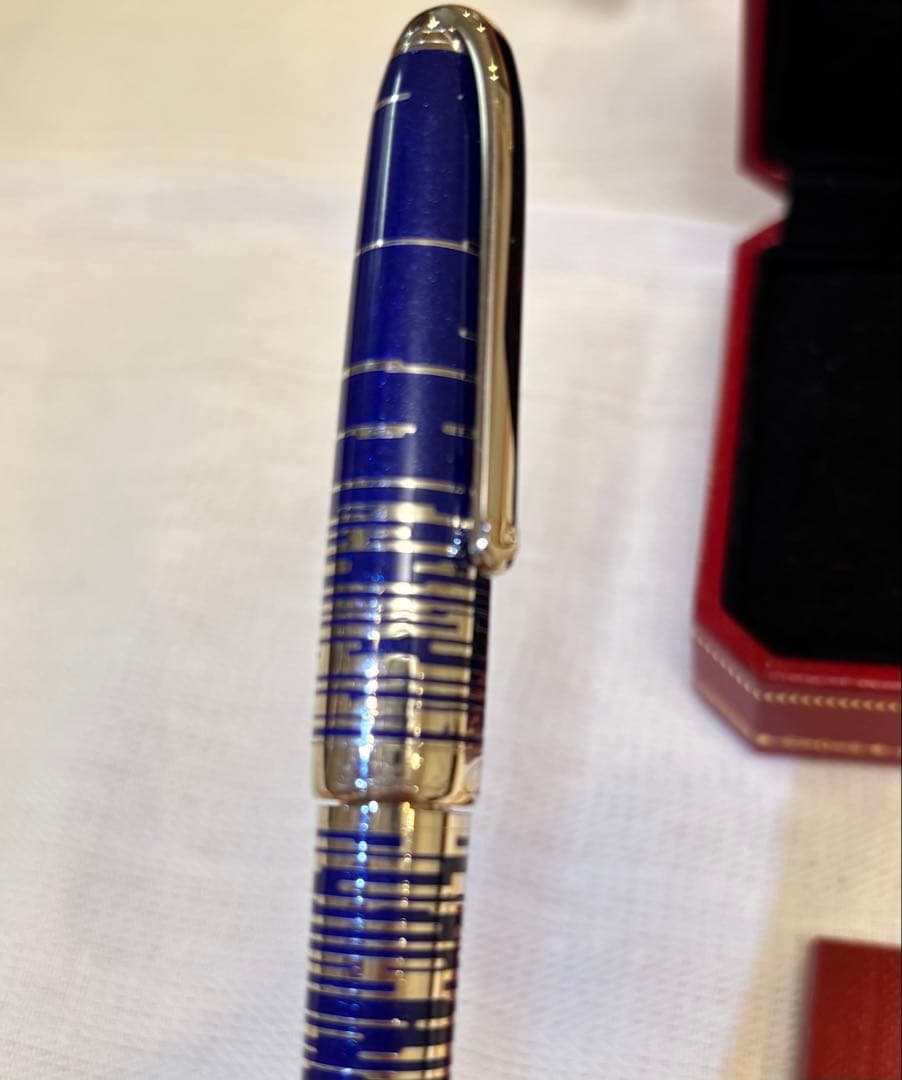 Cartier 限定ボールペン ネイビー 1847本