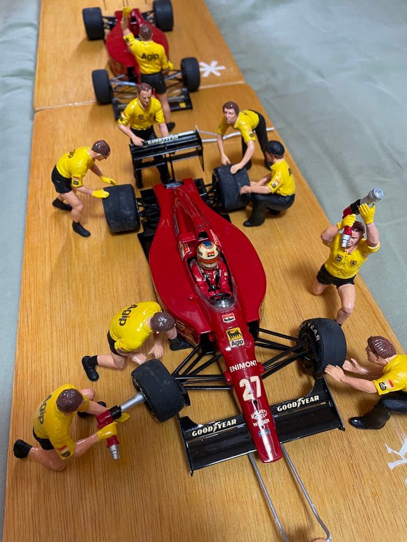 フェラーリ F189 フェラーリ 640 ピットクルーセット 廃盤 マンセル