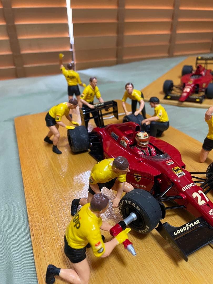 フェラーリ F189 フェラーリ 640 ピットクルーセット 廃盤 マンセル