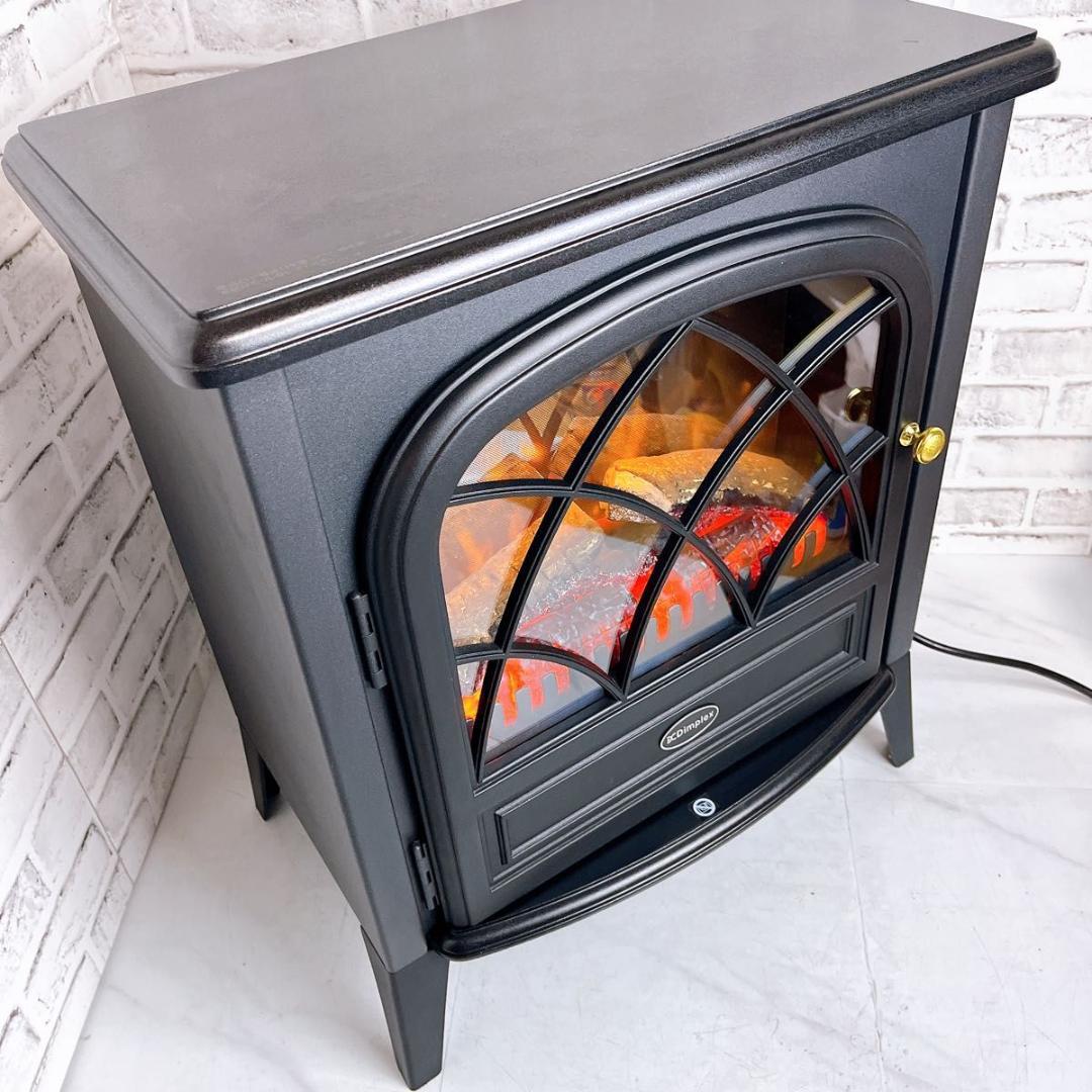 【癒し効果♪リアル炎♪】Dimplex 暖炉型ファンヒーター RIT12J