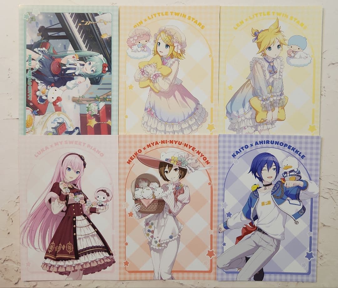 プロセカ サンリオ ポストカード フルコンプセット