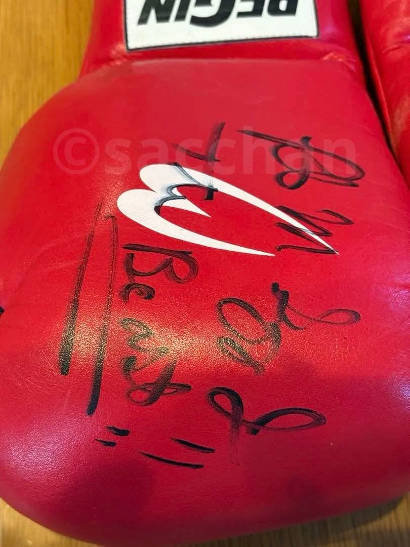 K-1 2005 セミー・シュルト他 サイン入りグローブ&色紙　6点セット