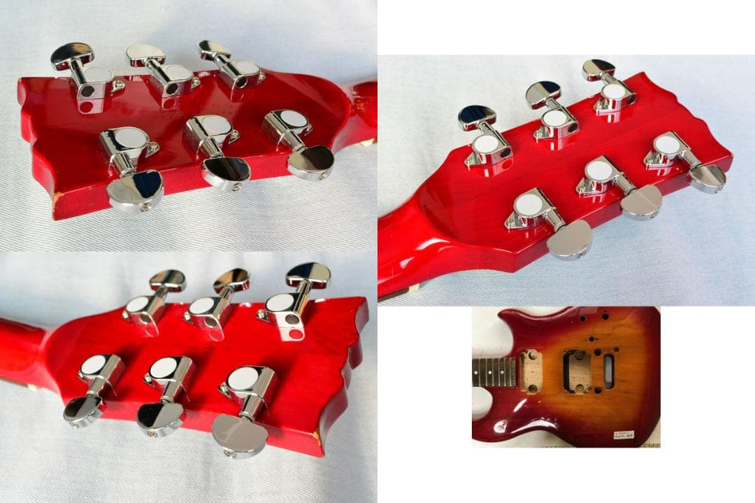 YAMAHA SF-3000 ワンオフ 2ハム化 特製ピックガード＆ロッドカバー