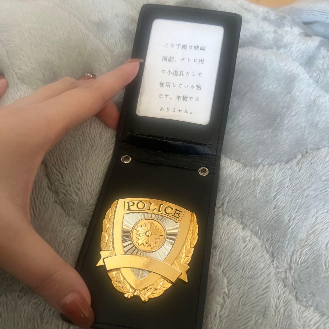 警察手帳レプリカ　撮影用・小道具用