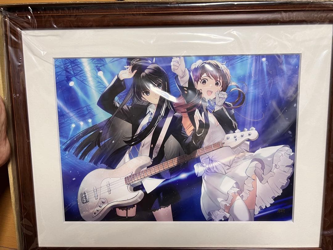 WHITE ALBUM2　複製原画　なかむらたけし　直筆サイン入り　学園祭