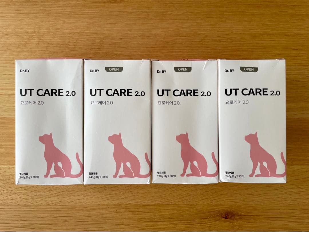 Dr. By UT CARE 2.0 猫用サプリメント 4個セット