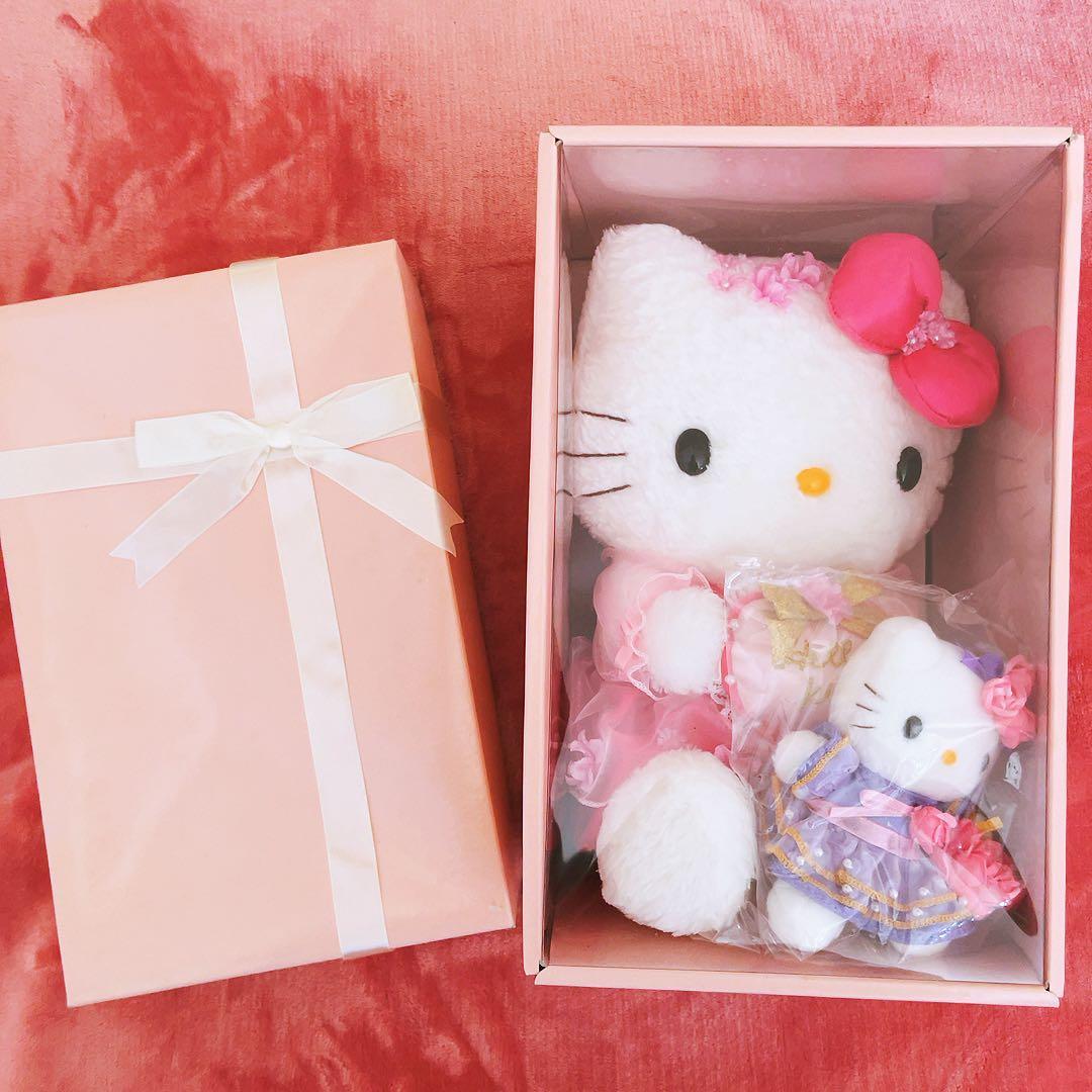 希少レア　ハローキティ　ぬいぐるみ　マイカル　限定品　サンリオ MYCAL