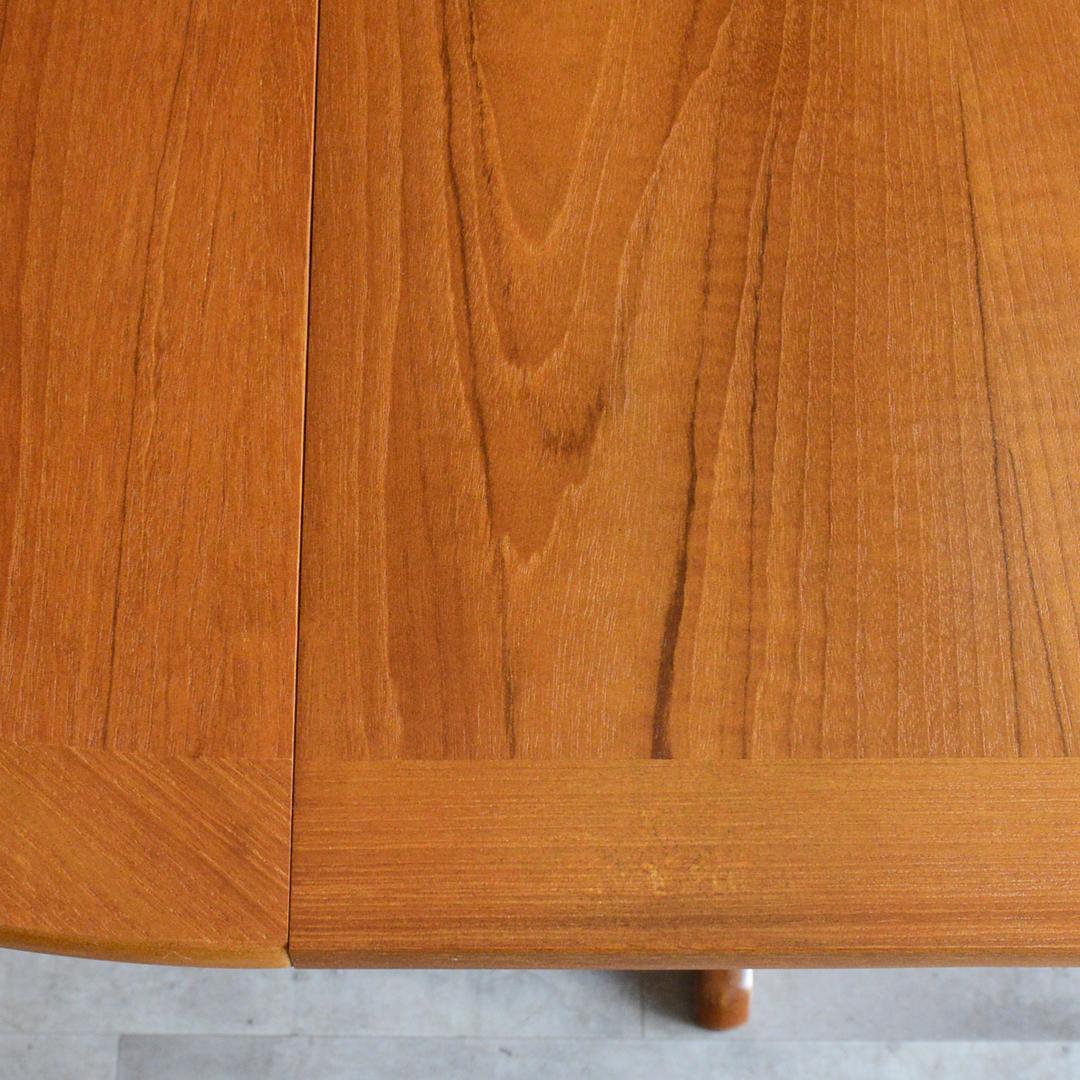 Nathan ヴィンテージ エクステンション コンパクト ラウンドテーブル 伸縮