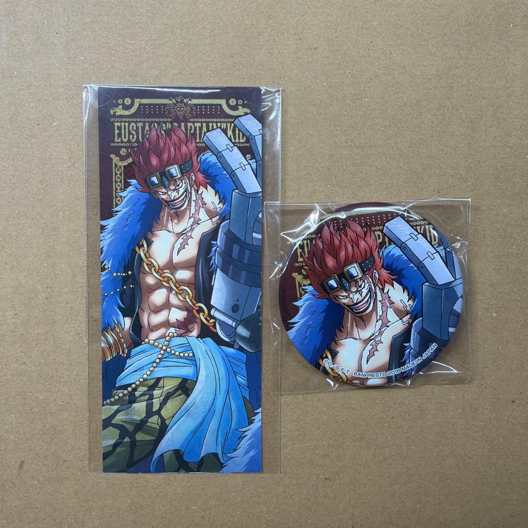 激レア✨ キッド 20周年 限定 セブンイレブン 缶バッジ ワンピース