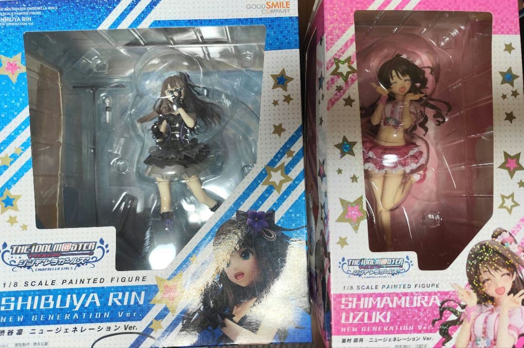 フィギュア 渋谷凛 島村卯月 ニュージェネレーションVer.　アイドルマスター