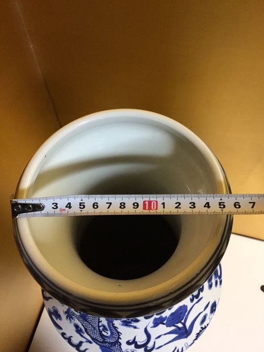 大花瓶　龍めっちゃいるやん。。。高さ約61センチ。