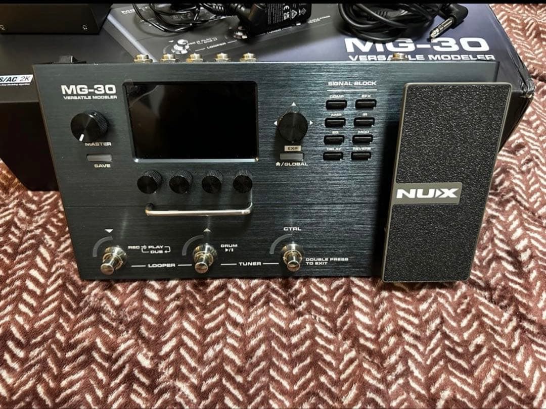 NUX MG-30 エフェクトモデラー2023年製