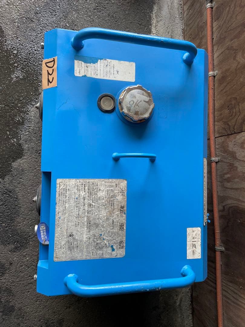 ツルミポンプ 高圧洗浄機 ガン　ホース付 HPJ-5ESM 稼働時間704時間