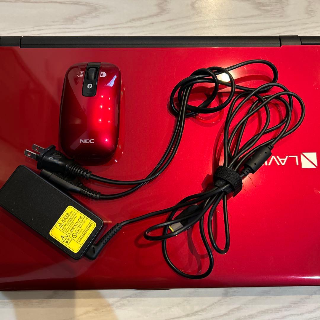 NEC LAVIE ノートPC NS150/DAR　マウス・アダプター付