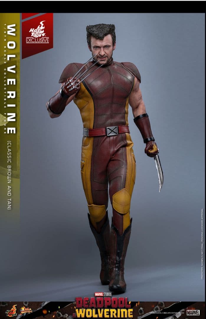 クリスマスSAIL ホットトイズ　ウルヴァリン　ブラウンスーツ版