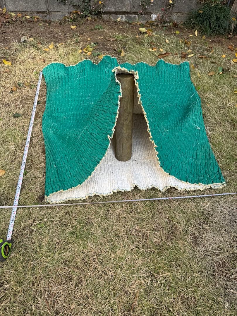 フィットカバーキルティング 引越し資材中古4 枚セット ジャバラ 養生 ②