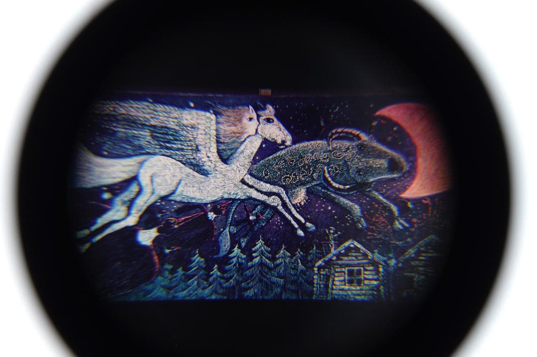 ジブリ映画フィルム　魔女の宅急便　ウルスラの絵６枚セット