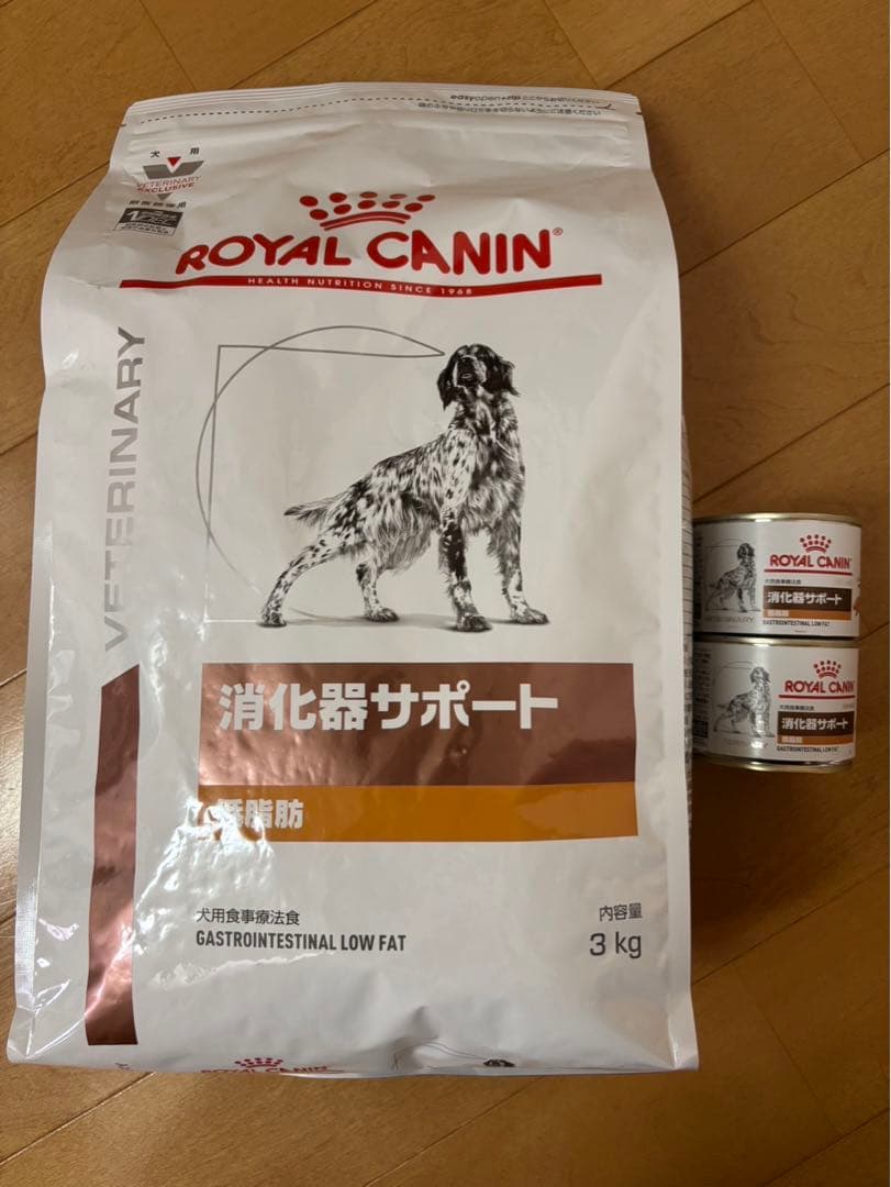  CANIN 消化器サポート 3kg + 200g缶2個