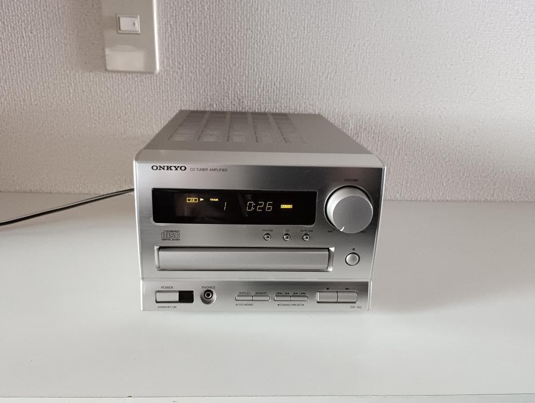 ONKYO CR-185 オンキョー CDチューナーアンプ 美品 ☆ DD