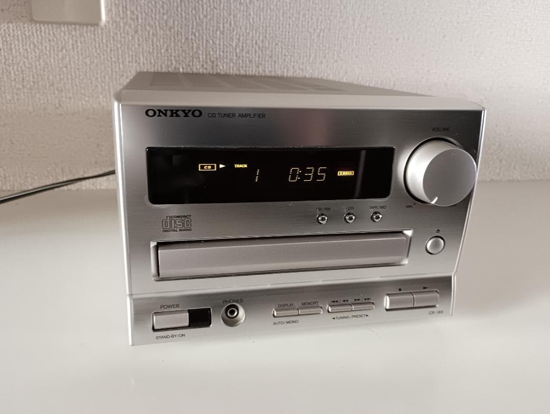 ONKYO CR-185 オンキョー CDチューナーアンプ 美品 ☆ DD