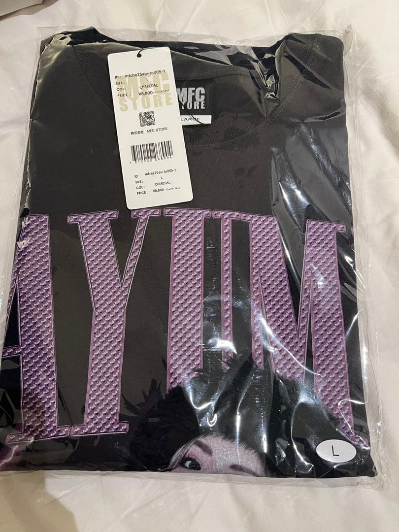 浜崎あゆみ　MFC コラボTシャツ　L