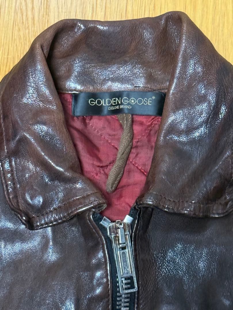 【希少Mサイズ】ゴールデングースシングルライダース