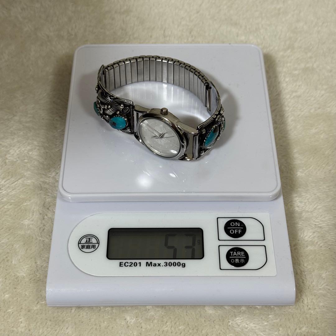 NAVAJO ナバホ 腕時計 ターコイズ 銀製 シルバー925 インディアン