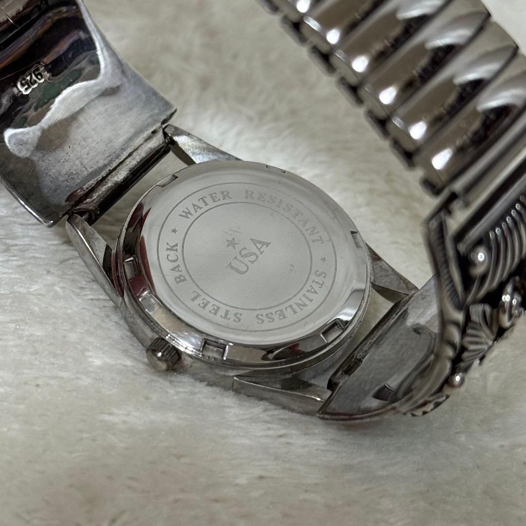 NAVAJO ナバホ 腕時計 ターコイズ 銀製 シルバー925 インディアン