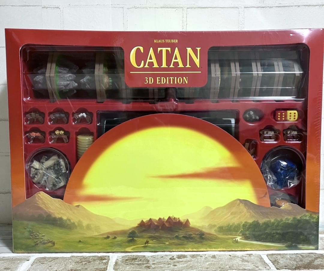 【24時間以内/早い者勝ち】新品 3D カタンの開拓者たち カタン