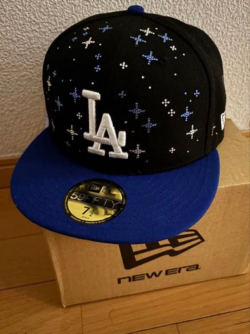 New Era 59FIFTY ジュエルキャップ　スワロフスキー71/2