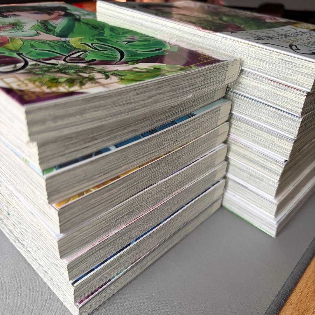 【全巻透明カバー付き】薬屋のひとりごと 全巻まとめ売り