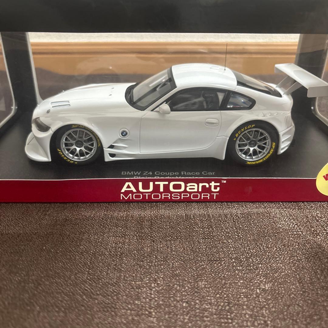 Autoart 1/18 BMW z4 coupe race car クーペ
